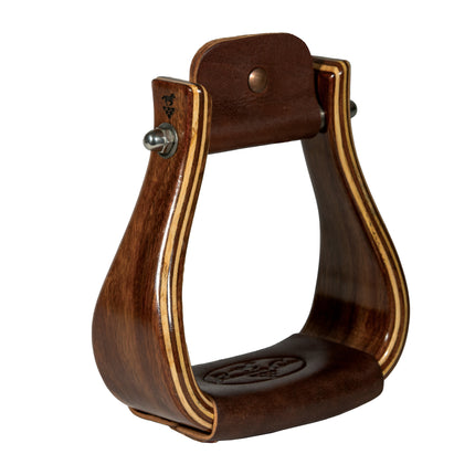 Professional's Choice 3" Dark Wood Stirrup