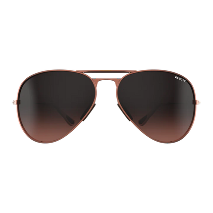 BEX Wesley OTG Sunglasses - Rose Gold/Brown