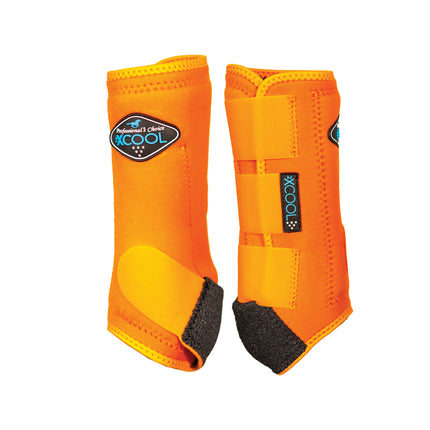 2XCool Sports Medicine Boot Front Orange
