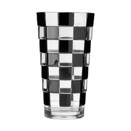 Black Check Acrylic Tall