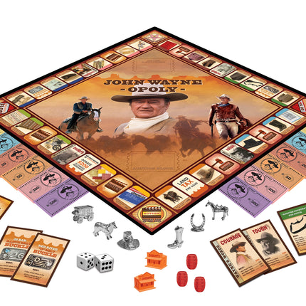 John Wayne Opoly Board Game