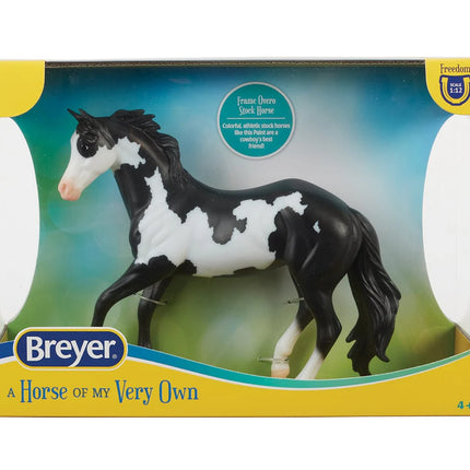 Black Frame Overo Stock Horse
