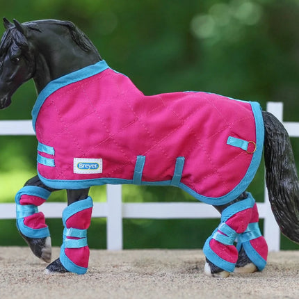 Blanket and Shipping Boots - Hot Pink