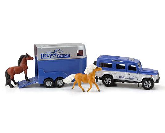 Breyer Farms Land Rover & Trailer