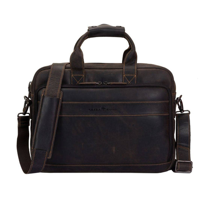 The Apollo Briefcase Brown
