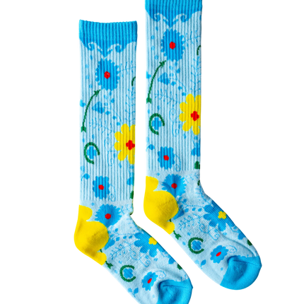 Lucky Chuck Cowgirl Buckaroo Performance Boot Socks