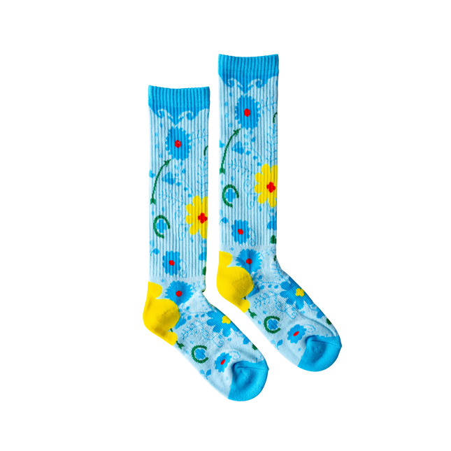 Lucky Chuck Cowgirl Buckaroo Performance Boot Socks