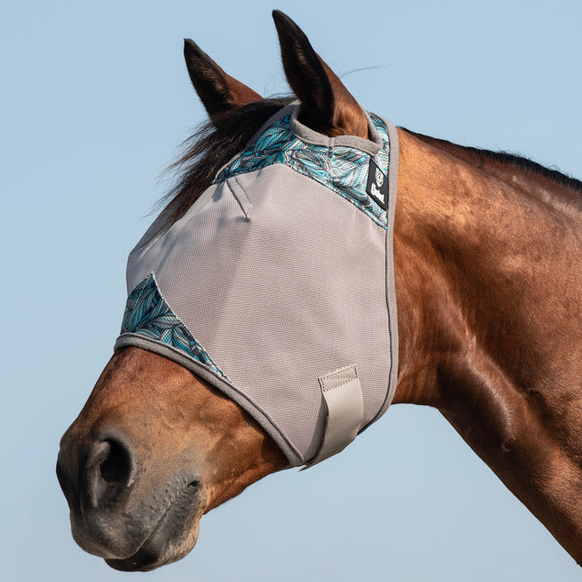 Crusader Designer Fly Mask Pluma Arabian/Small