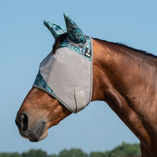 Crusader Designer Fly Mask w/ Ears Pluma Horse