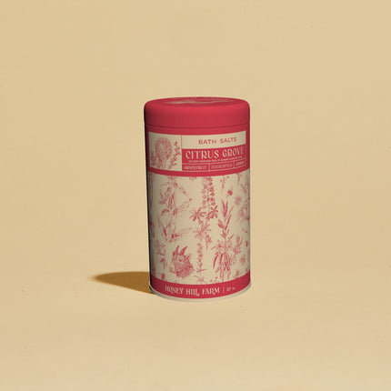 Honey Hill Farm Bath Salts 27oz - Citrus Grove
