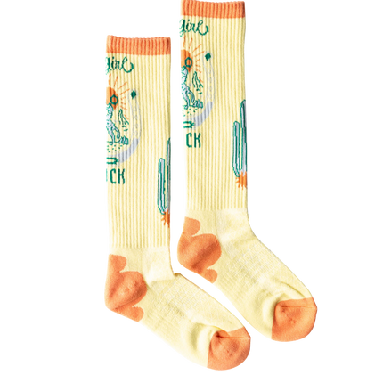 Lucky Chuck Desert Spirit Cowgirl Performance Boot Socks