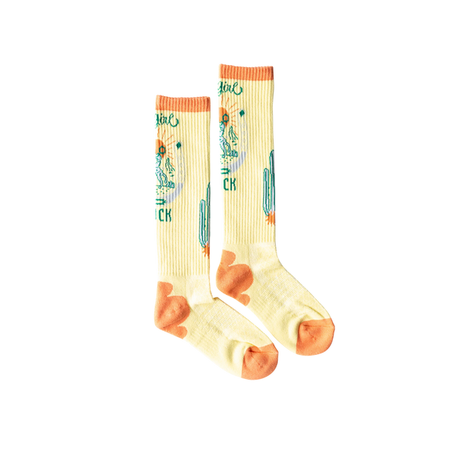 Lucky Chuck Desert Spirit Cowgirl Performance Boot Socks