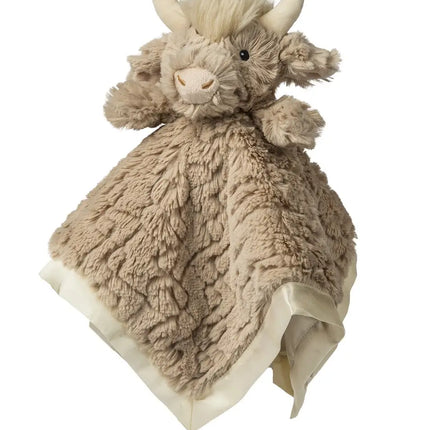 Putty Nursery Highland Cow Character Blanket
