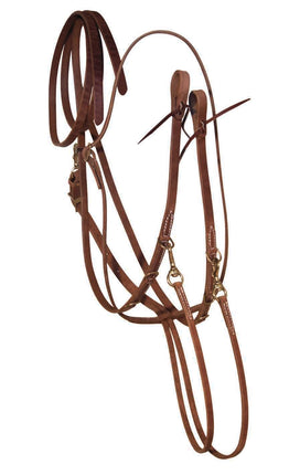 Berlin German Martingale All Leather w/ Split Rein