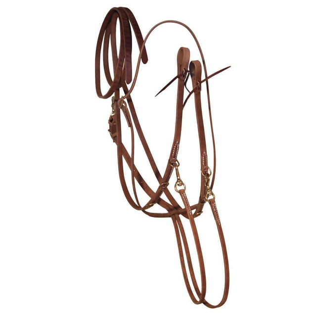 Berlin German Martingale All Leather w/ Split Rein