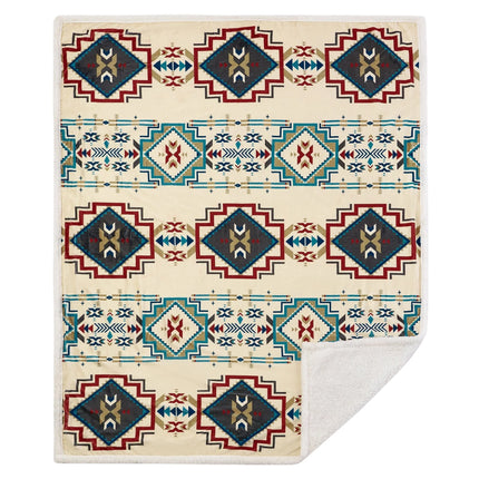Spirit Valley Campfire Sherpa Throw