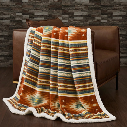 Del Sol Sherpa Campfire Sherpa Throw