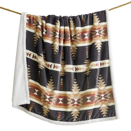 Yosemite Campfire Sherpa Throw