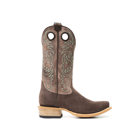Hyer Boots Mens Burrton Brown Roughout