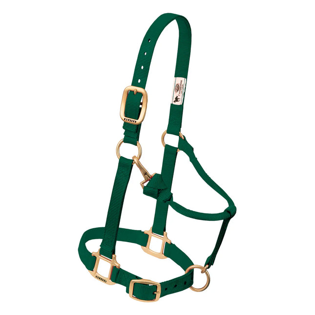 Weaver Adjustable Halter Weanling/Pony Hunter Green