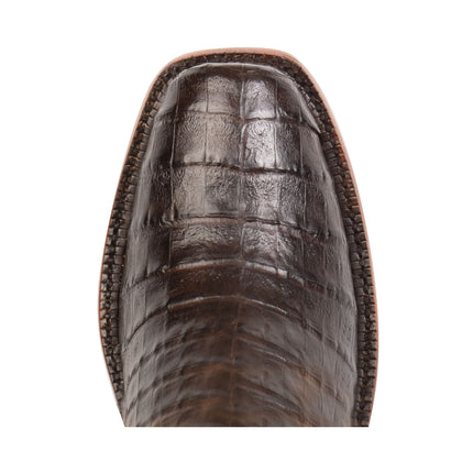 Hyer Boots Womens Colby Brown Caiman