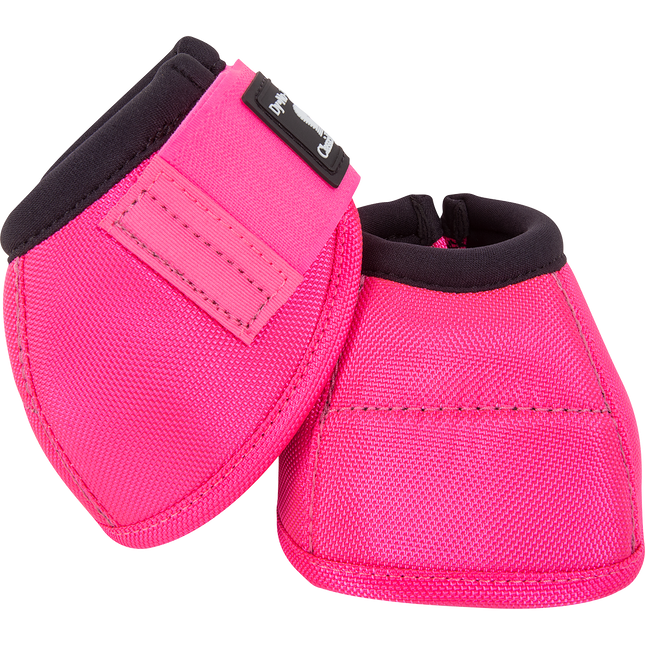 Classic Equine No Turn Bell Boot Hot Pink