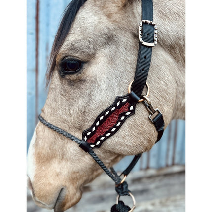 Rope Nose Halter Buck Stitch