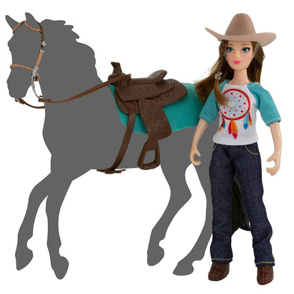 Natalie Western Rider w/ Tack