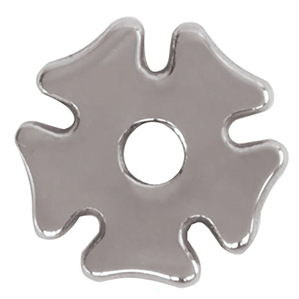 Weaver Rowels Clover Leaf Replacement Rowel, Stainless Steel, 7/8"