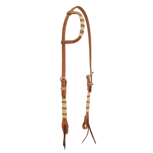 Oxbow Rawhide Knotting Slip Ear Headstall