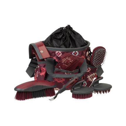 Grooming Bag Plaid Aztec