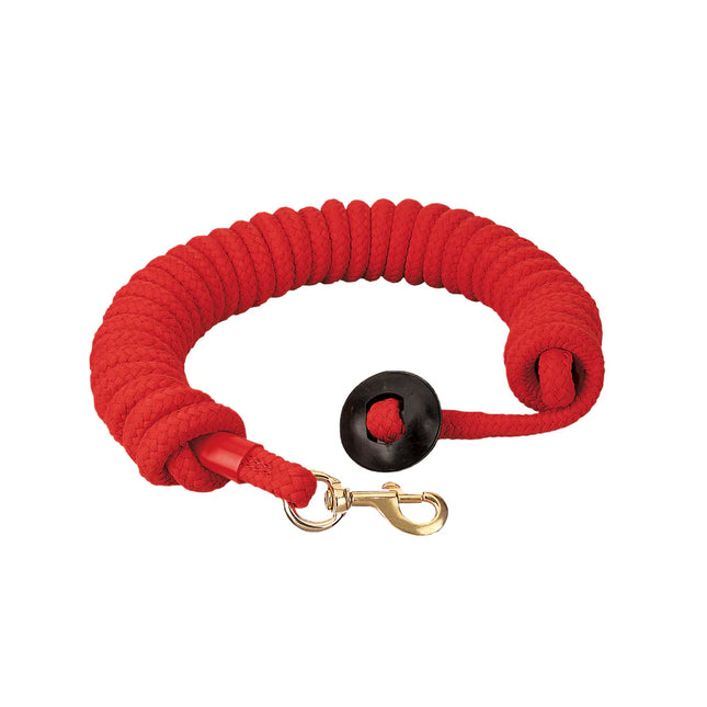 Cotton Lunge Line 25ft Red