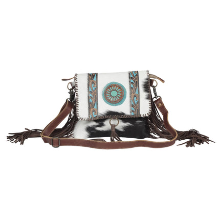 Myra Dream Catcher Hand Tooled Bag