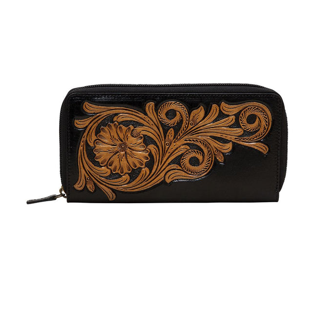 Myra Black Royalty Wallet