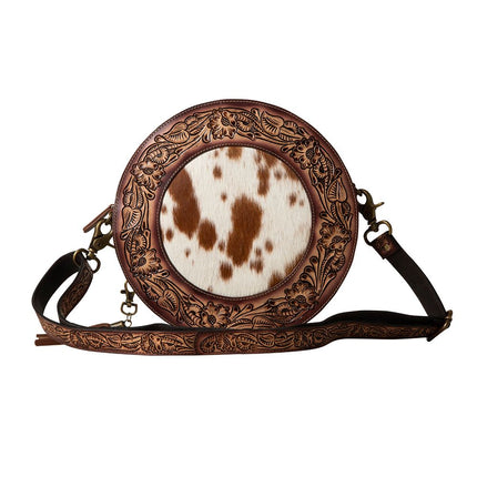 Myra Classic Country Tooled Round Bag