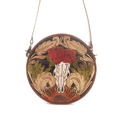 Myra Winds of the Rose Round Bag