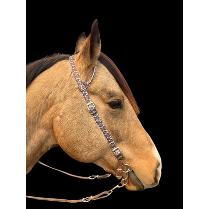 Nylon One Ear Headstall Quick Change Bisby