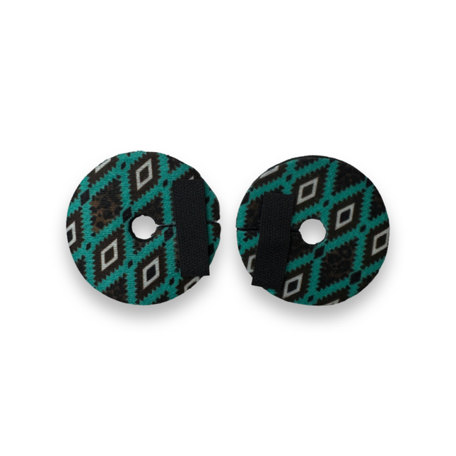 Bit Guard Teal Leopard Aztec