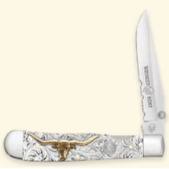 Whiskey Bent Knife Locking Trapper Toro