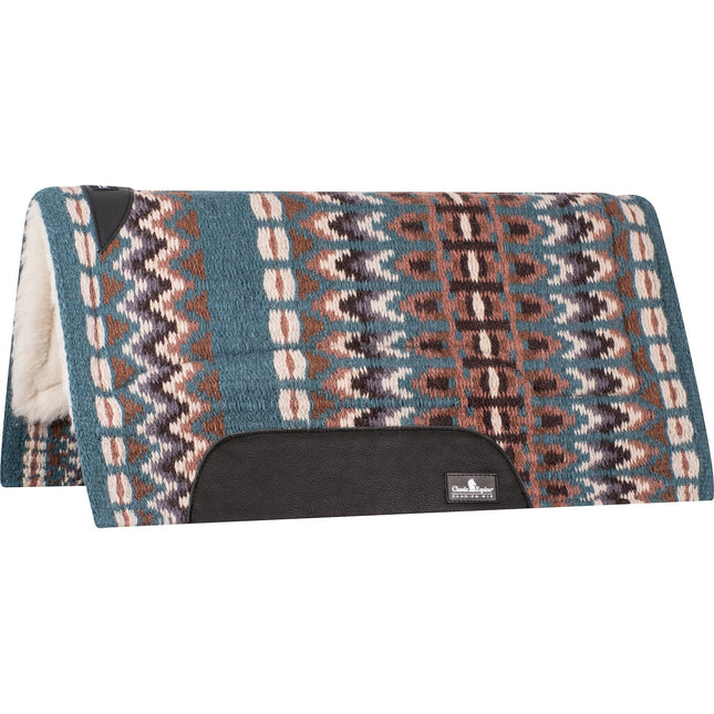 Classic SensorFlex Wool Felt Pad 32x34 Peacock Cashmere