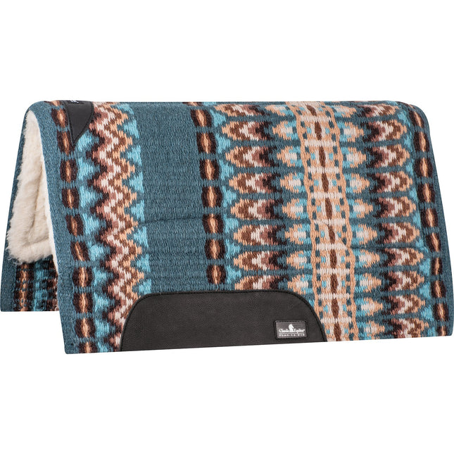 Classic SensorFlex Wool Felt Pad 34x38 Peacock Coffee