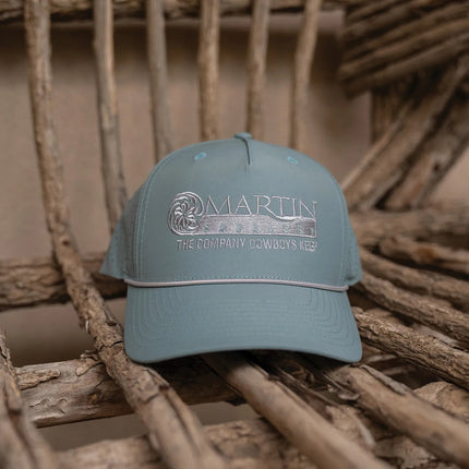 The Performance Hat x Martin Saddlery Smoke Blue