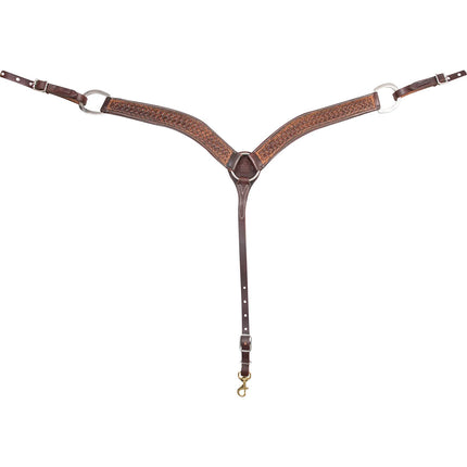 Martin 2" Weave Tooled with Weathered Antique