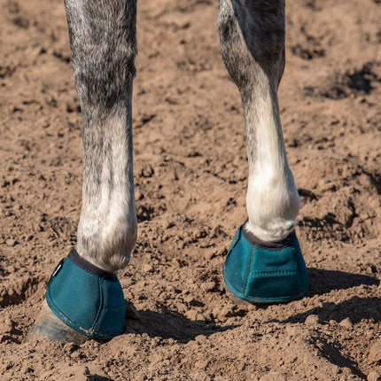 Classic Equine No Turn Bell Boot Dragonfly Green