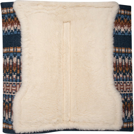 Classic Sensorflex Wool Felt Pad 32x34 Navy/Buckskin