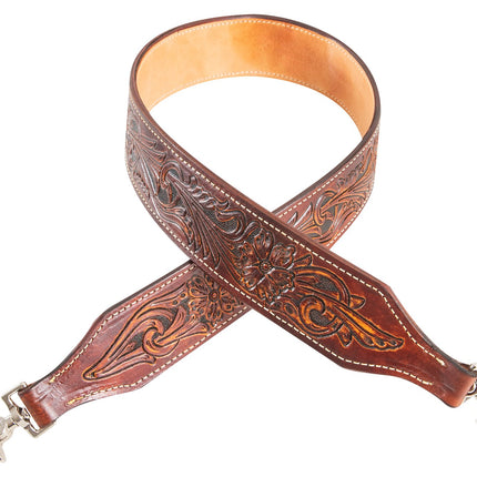 Martin Rope Can Strap Floral Tooled
