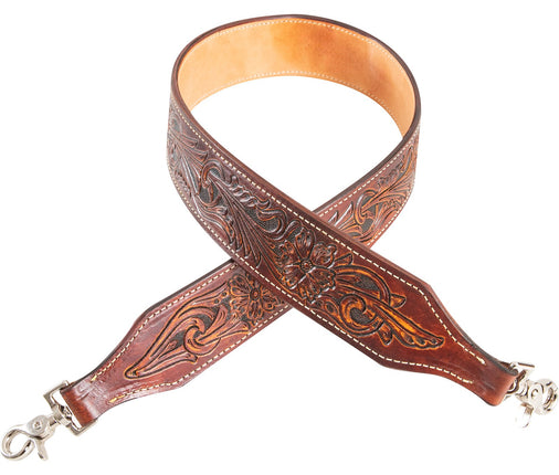 Martin Rope Can Strap Floral Tooled