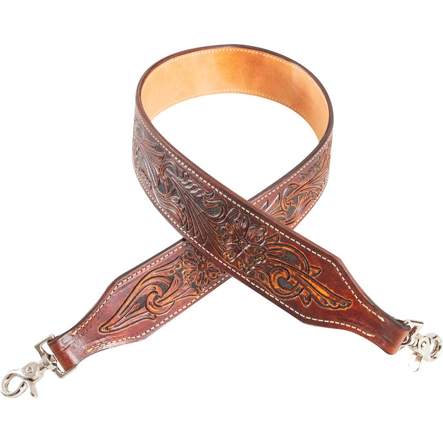 Martin Rope Can Strap Floral Tooled