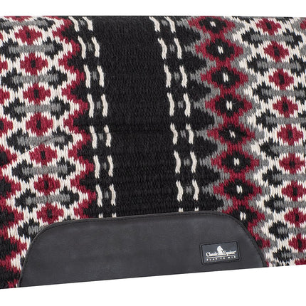 Classic SensorFlex Wool Felt Pad 34x38 Black/Steel Grey