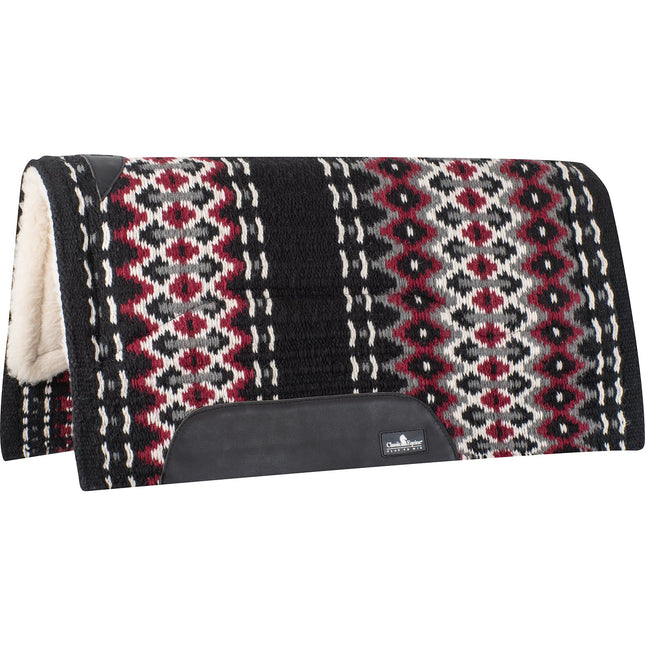 Classic SensorFlex Wool Felt Pad 34x38 Black/Steel Grey